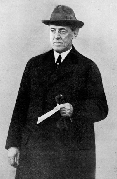 President Woodrow Wilson, First World War, 1916 by Unbekannt