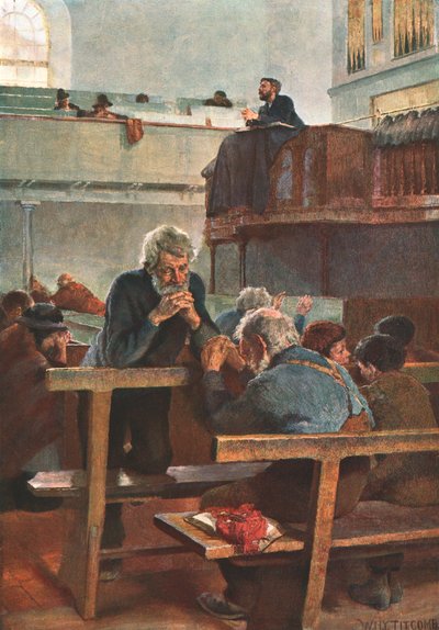 Primitive Methodists at Prayer, c1889 by Unbekannt