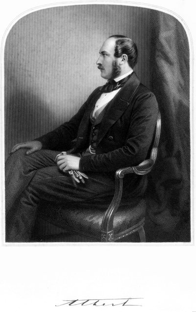 Prince Albert, Consort of Queen Victoria, c 1850-1859 by Unbekannt