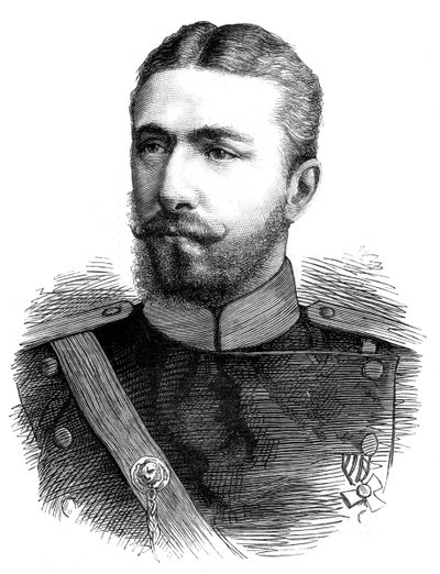 Prince Alexander of Battenberg, first prince of modern Bulgaria by Unbekannt