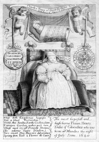 Prince Charles and Prince Henry, Sons of King Charles I by Unbekannt