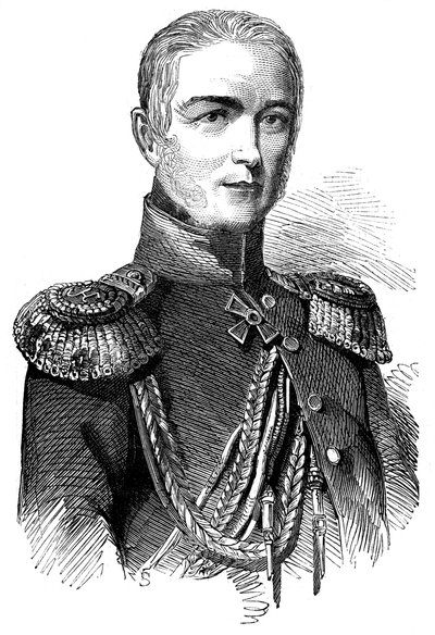 Prince Woronzow, Russian General of the Forces in Asia, 1853 by Unbekannt