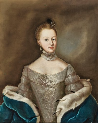 Princess Anna Amalia of Brunswick-Wolfenbüttel 1739-1807, Duchess by Unbekannt