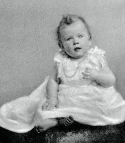Princess Elizabeth in 1926, When She Was a Few Months Old by Unbekannt