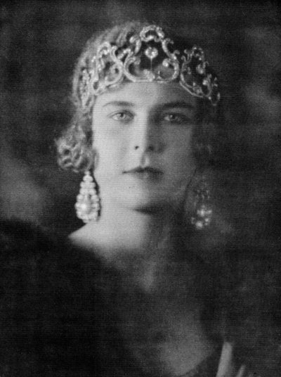 Princess Marie-José of Belgium, queen of Italy by Unbekannt