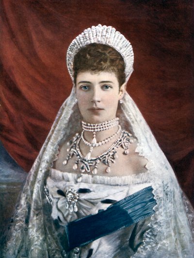 Princess Marie Sophie Frederikke Dagmar, Dowager Empress of Russia, late 19th-early 20th century by Unbekannt