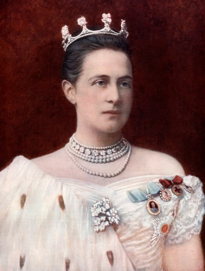 Princess Olga Konstantinovna of Russia by Unbekannt