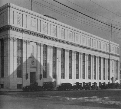 Principal Facade of the Masonic Temple, Birmingham, Alabama by Unbekannt