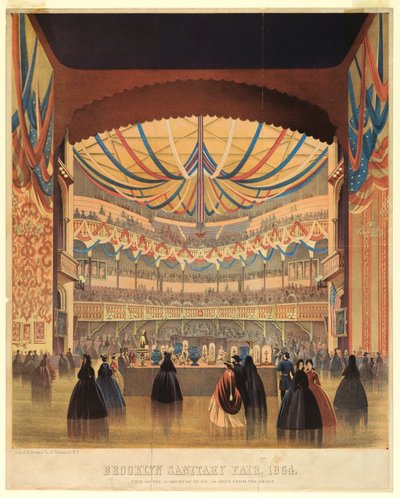 Brooklyn Sanitary Fair of 1864, the Academy of Music by Unbekannt