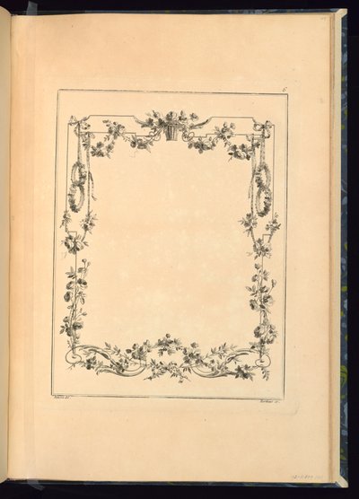 Print, Pl. 6 of 18e cahier de cartels et trophées de l