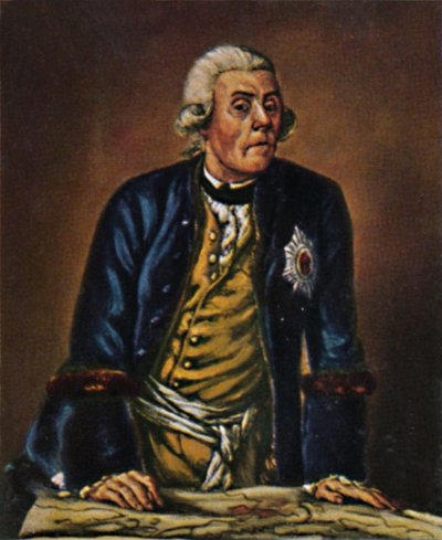 Prince Heinrich of Prussia 1726-1602. - Painting by Menzel, 1934 by Unbekannt