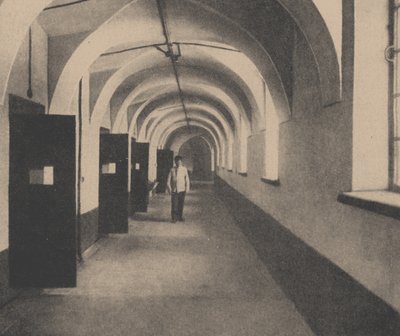Prison in the Trubetskoy Bastion of the Peter and Paul Fortress by Unbekannt