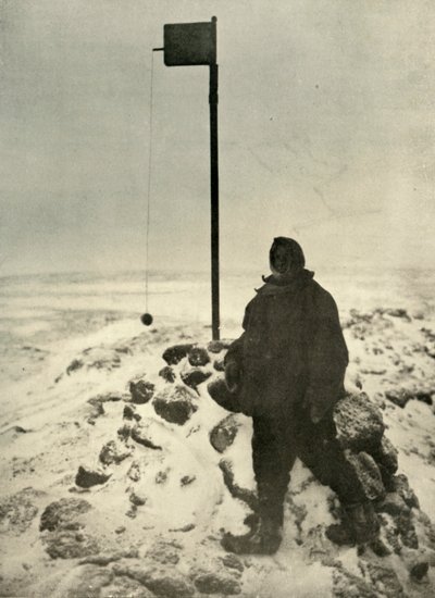 Professor David Standing By Mawson