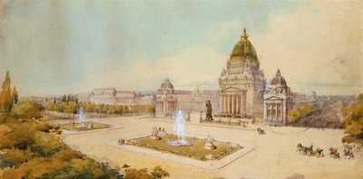 Project for the Large Exhibition Centre, Paris by Unbekannt