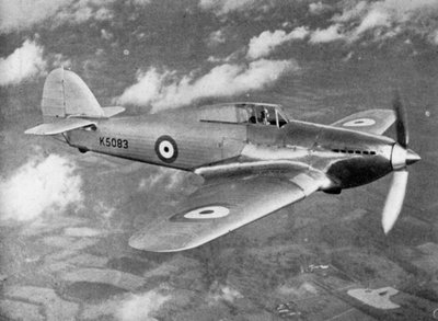 Prototype Hawker Hurricane Being Test Flown by Flight Lieutenant PWS Bulman by Unbekannt