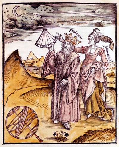 Ptolemy, Alexandrian Greek Astronomer and Geographer by Unbekannt