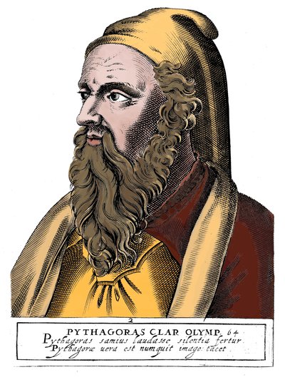 Pythagoras, Greek Philosopher and Scientist by Unbekannt
