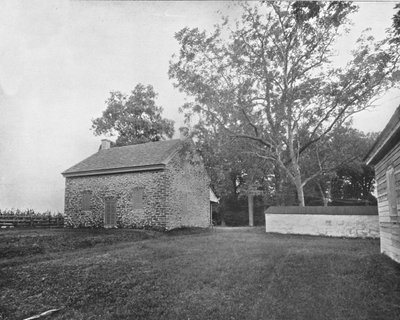 Quaker Meeting House, Battlefield of Princeton, New Jersey, USA, c1900 by Unbekannt