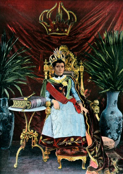 Queen Ranavalona Manjaka III of Madagascar by Unbekannt