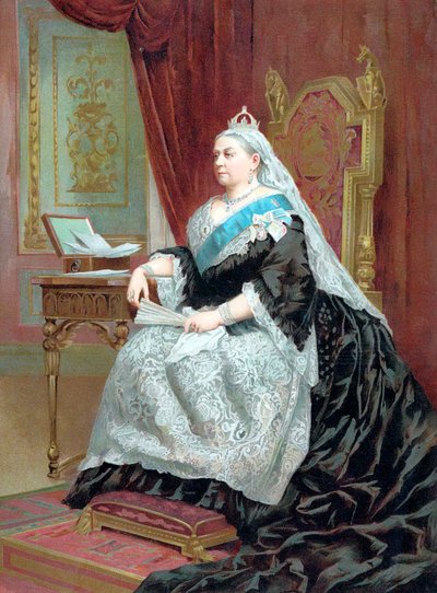Queen Victoria at the time of her Golden Jubilee by Unbekannt