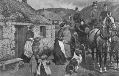 Queen Victoria and her Highland Tenants by Unbekannt
