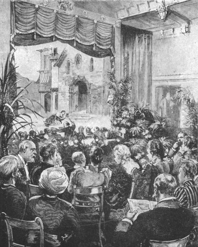 Queen Victoria Hearing Cavalleria Rusticana at Windsor by Unbekannt