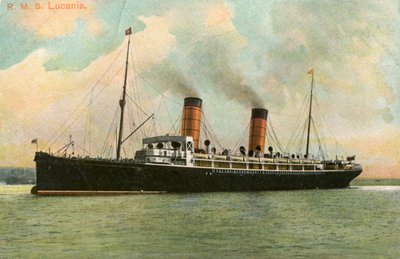 RMS Lucania, c1905 by Unbekannt