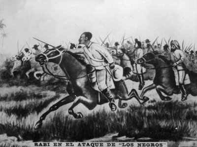 Rabi in the Attack of The Blacks, 1895 by Unbekannt