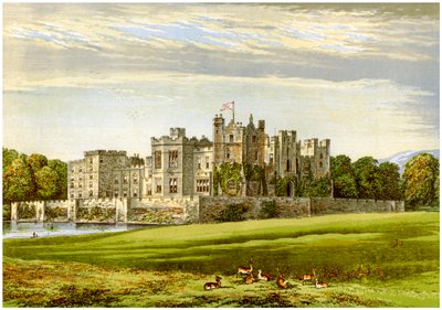 Raby Castle, County Durham, home of the Duke of Cleveland, c1880 by Unbekannt