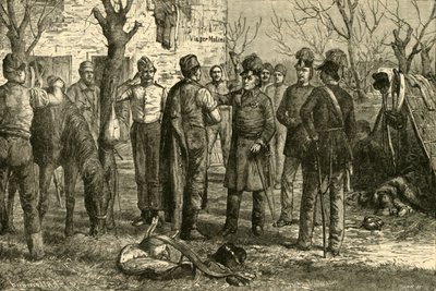 Radetsky After the Victory at Novara by Unbekannt