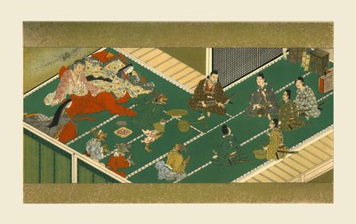 Raiko and His Comrades Before the Demon Robber by Unbekannt