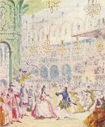Randulph and Hilda Dancing in the Rotunda at Ranelagh Gardens by Unbekannt