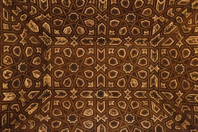 Real Alcazar de Sevilla - ceiling decoration, Seville, Spain by Unbekannt