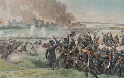 Reappearance of Napoleon on the Field Before Ratisbon, 1809, 1896 by Unbekannt
