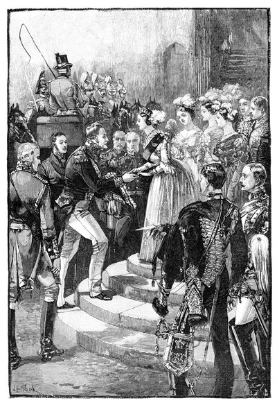 Reception of Louis Philippe at Windsor Castle by Unbekannt