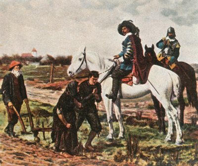 Recruiters in the time of the Thirty Year War, 1618-1648, 1936 by Unbekannt