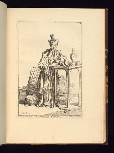 Recueil de diverses figures chinoise by Unbekannt