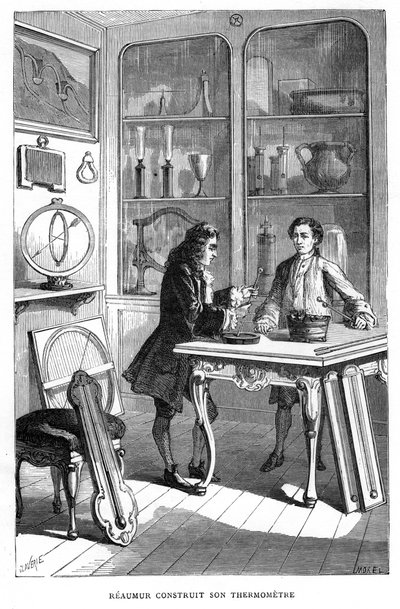 Rene-Antoine Ferchault de Reamur, 18th century French physicist by Unbekannt