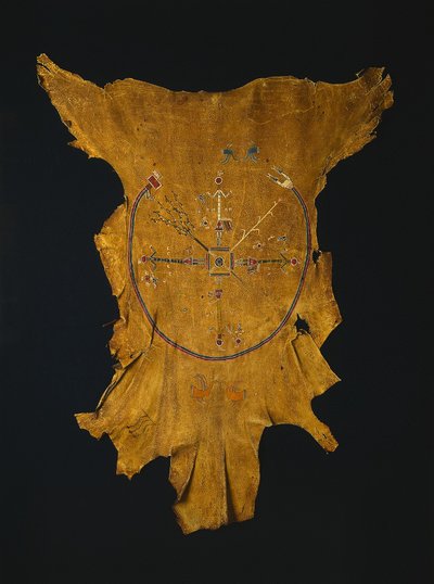 Replica of a Drypainting Iikaah after a drypainting by Tsi-tcaci by Unbekannt