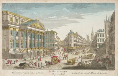 Residence of the Lord Mayor of London by Unbekannt