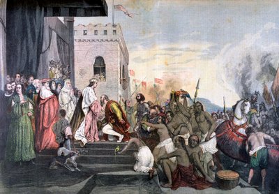 Return of Christopher Columbus, 1892 by Unbekannt