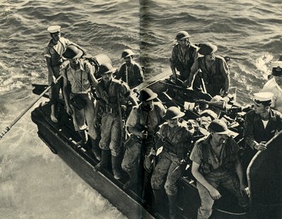 Return of a Landing Party of Royal Marines, World War II by Unbekannt