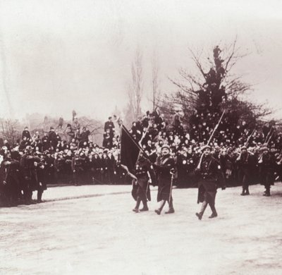Return of the Belgians to Liège, Belgium, c1914-c1918 by Unbekannt