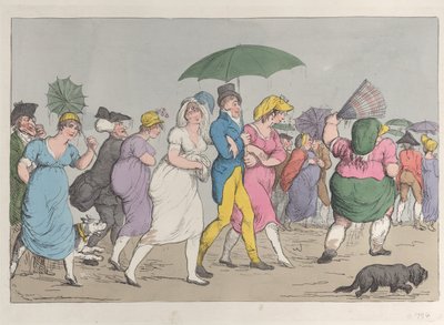Returning from the Review Loyal Ducking, June 1800 by Unbekannt