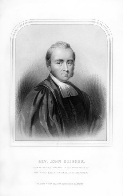 Reverend John Skinner, Scottish historian and songwriter by Unbekannt