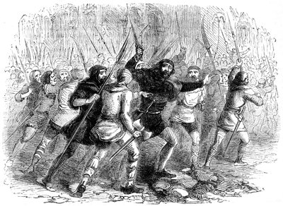 Revolt of the Citizens of London Against Matilda by Unbekannt