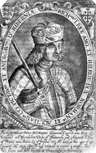 Richard I, King of England by Unbekannt