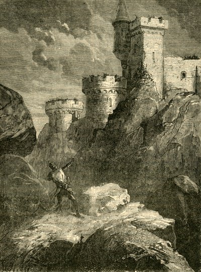 Richard I Wounded at the Siege of the Castle of Chaluz by Unbekannt