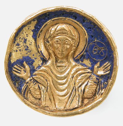 Ring with Enamel Bezel, Byzantine, 19th or 20th century 12th-13th century style by Unbekannt