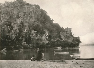 River Scene - The Second Defile, near Bhamo, 1900 by Unbekannt